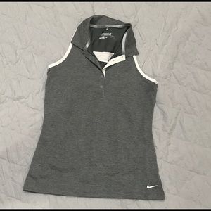 Two Nike golf sleeveless women size small